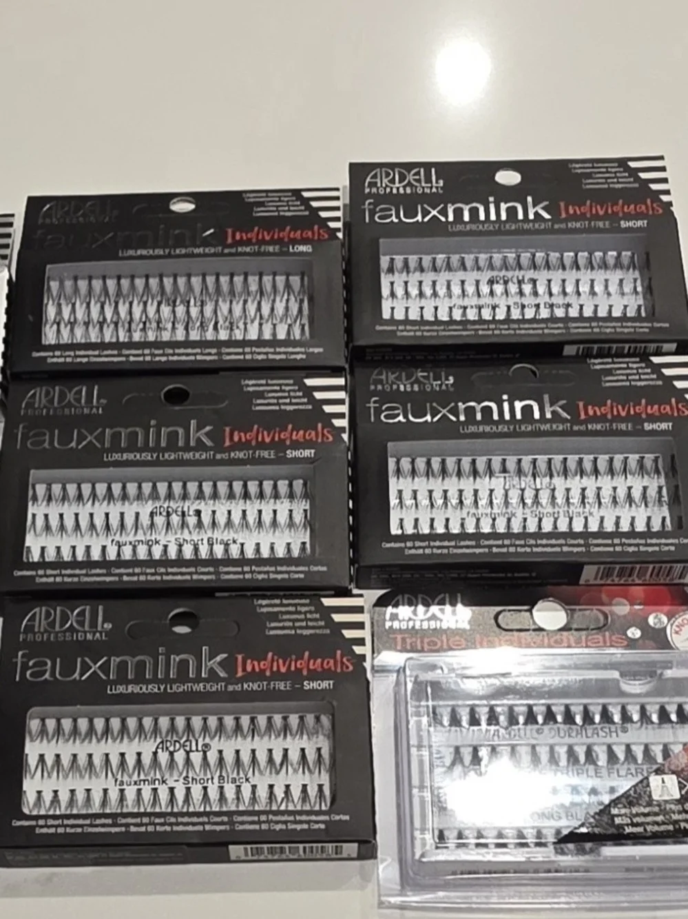 Ardell FauxMink & 3D Individual Lashes - Black